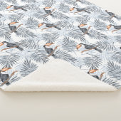 Couverture Sherpa Toucan gris (3/4)