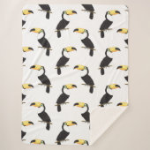 Couverture Sherpa Toucans (Devant)