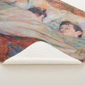 Couverture Sherpa Toulouse-Lautrec - Le Lit (3/4)