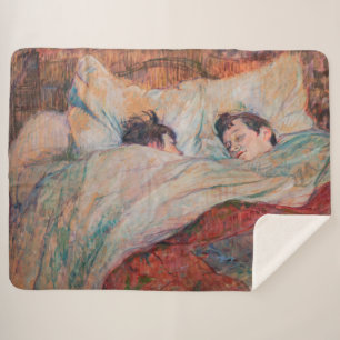 Couverture Sherpa Toulouse-Lautrec - Le Lit