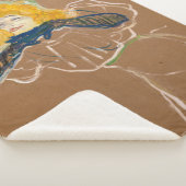 Couverture Sherpa Toulouse-Lautrec - Yvette Guilbert Singing (3/4)