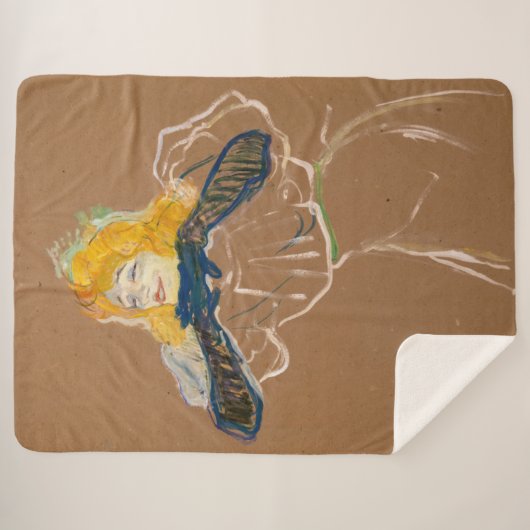 Couverture Sherpa Toulouse-Lautrec - Yvette Guilbert Singing (Devant (Horizontal))