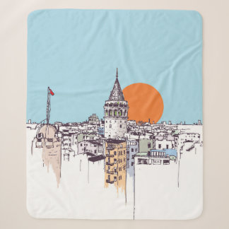Couverture Sherpa Tour de Galata et quartier de Galata à Beyoglu Ist