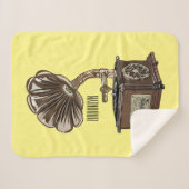 Couverture Sherpa Tourne-disque dessin animé (Devant (Horizontal))