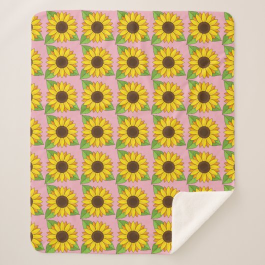 Couverture Sherpa Tournesol (Devant)