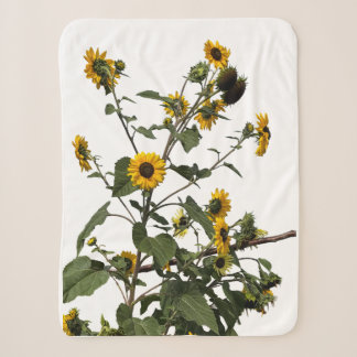 Couverture Sherpa Tournesol jaune vibrant