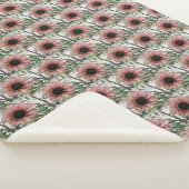 Couverture Sherpa Tournesol rose pâle (3/4)