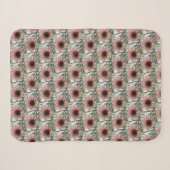 Couverture Sherpa Tournesol rose pâle (Devant (Horizontal))