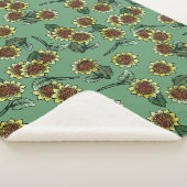 Couverture Sherpa Tournesols (3/4)