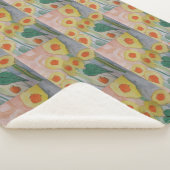 Couverture Sherpa Tournesols Abstraits Sherpa Blanket (3/4)