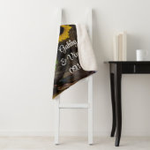 Couverture Sherpa Tournesols Rustiques Boots de Cowboy Mariage Keeps (En situation)