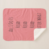 Couverture Sherpa Tout ce que je fais est lu (Devant (Horizontal))