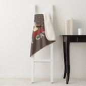 Couverture Sherpa Tout Ce Que Je Veux Pour Noël Est Mon Chat Vilain  (En situation)