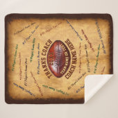 Couverture Sherpa Tout le joueur, équipe, entraîneur APPELLE la (Devant (Horizontal))