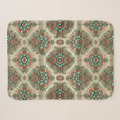 Couverture Sherpa Traditionnelle Élégante (Devant (Horizontal))