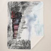 COUVERTURE SHERPA TRAIN DE NEIGE (Devant)
