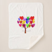 Couverture Sherpa Transformez l'oeuvre d'art ou le dessin de votre e (Devant)