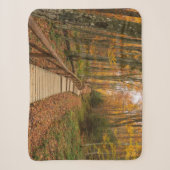 Couverture Sherpa Traverser la forêt d'automne. (Devant)