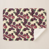 Couverture Sherpa Treble Clef Music professeur Art (Devant (Horizontal))