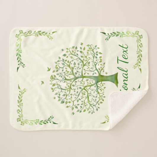Couverture Sherpa Tree of Life (Devant (Horizontal))