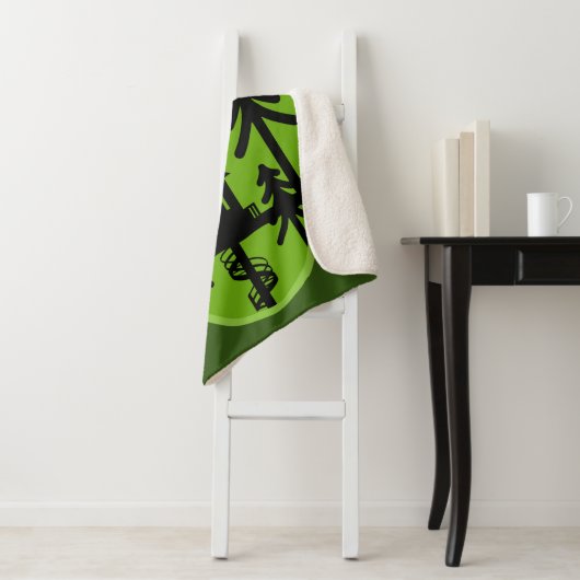 Couverture Sherpa Treehouse Living (En situation)