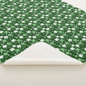Couverture Sherpa Trèfle vert, jour de la Saint-Patrick (3/4)