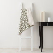 Couverture Sherpa Trellis en lin (En situation)