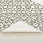 Couverture Sherpa Trellis en lin (3/4)