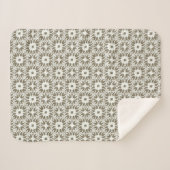 Couverture Sherpa Trellis en lin (Devant (Horizontal))
