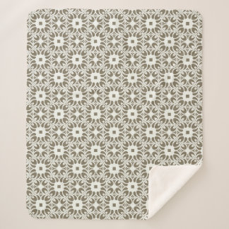 Couverture Sherpa Trellis en lin