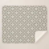 Couverture Sherpa Trellis en lin (Devant (Horizontal))