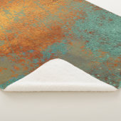 Couverture Sherpa Trendy Rich Copper Patina Metallic (3/4)