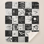 Couverture Sherpa Trente | Wassily Kandinsky | (Devant)