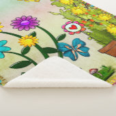 Couverture Sherpa Très Hippy Day Imaginaire lunaire (3/4)