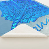 Couverture Sherpa Tribal Hawaiian Stingray (3/4)