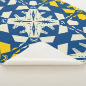 Couverture Sherpa Tribal like asian feel seamless pattern, abstract (3/4)