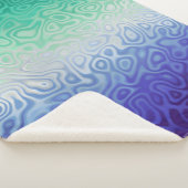 Couverture Sherpa Trippy Ripply Funky Boho MLM Hommes Aimants Hommes (3/4)