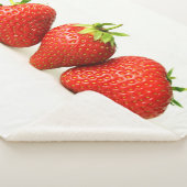 Couverture Sherpa Trois Fraises Sur Sbcnm Blanc (3/4)