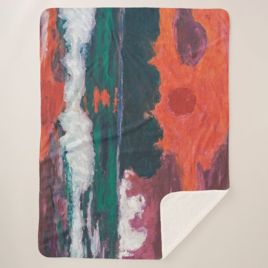 Couverture Sherpa Tropensonne | Emil Nolde | (Devant)