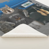 Couverture Sherpa Truk Nutz - drôles de noix de camion écureuil (3/4)