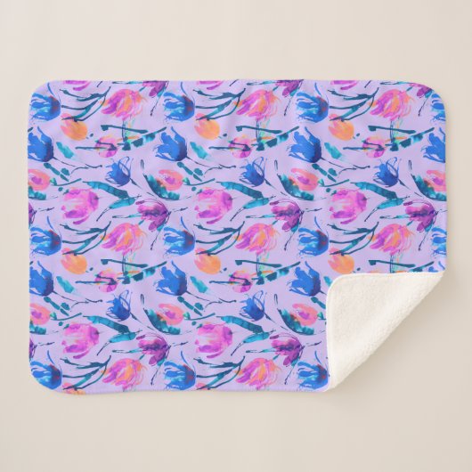 Couverture Sherpa Tulip (Devant (Horizontal))