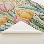 Couverture Sherpa Tulip Reverie (3/4)