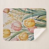 Couverture Sherpa Tulip Reverie (Devant (Horizontal))