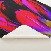Couverture Sherpa Tulipe de Neon Glow (3/4)
