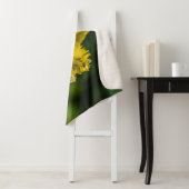 Couverture Sherpa Tulipe jaune (En situation)