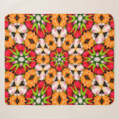 Couverture Sherpa Tulips Bouquet Motif (Devant (Horizontal))