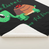 Couverture Sherpa Turtle Lover | National Love Your Turtle (3/4)
