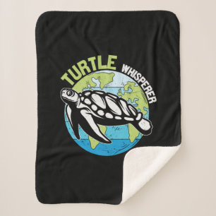 Couverture Sherpa Turtle Lover   Turtle Whisperer
