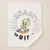 Couverture Sherpa TWEETY™ Surfboard - Prêt à rouler (Devant)