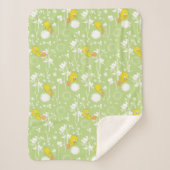 Couverture Sherpa TWEETY™ - Vibes au printemps (Devant)